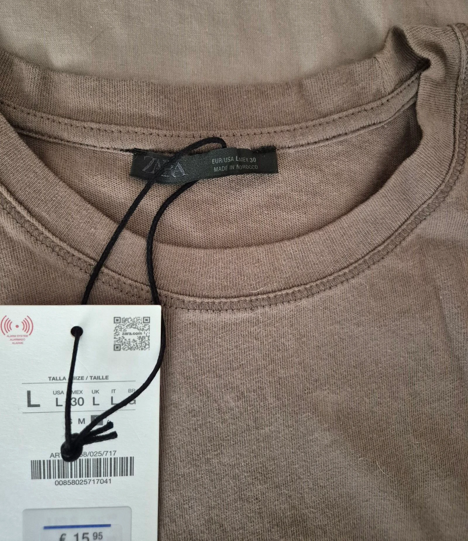 Zara New Short-Sleeved Shirt Size L with Tag – photo 3